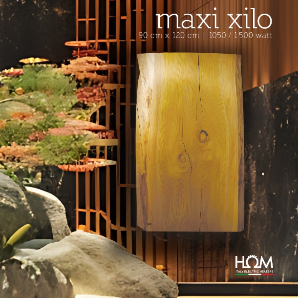 Xilo Wood Radiator, Scandinavian design